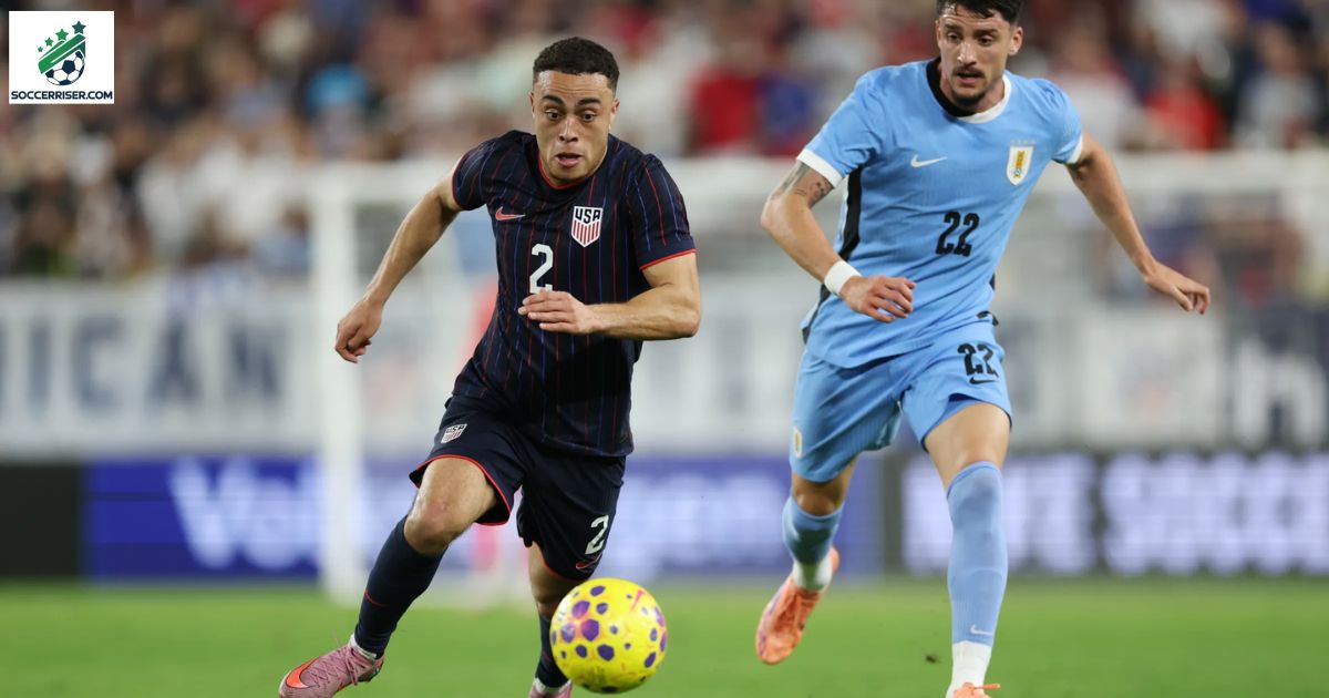 Sergiño Dest a fearless right-back who plays with the flair of a winger