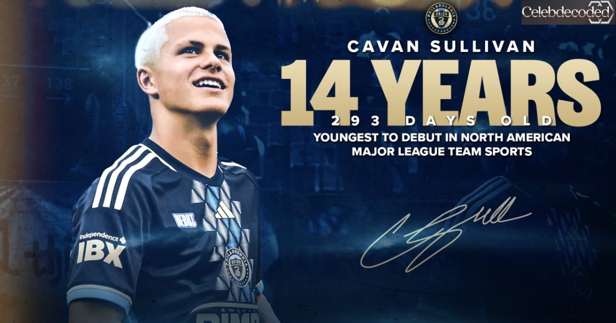 Cavan Sullivan 2026: MLS Wonderkid’s Net Worth, Salary, Man City Transfer, Stats & Biography