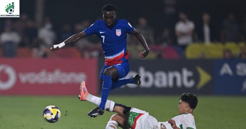 Nimfasha Berchimas in action for Charlotte FC