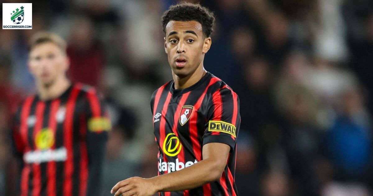 Tyler Adams plays for AFC Bournemouth in the Premier League