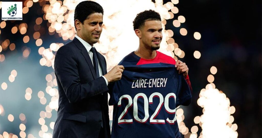 Warren Zaïre-Emery PSG’s Teenage Midfield
