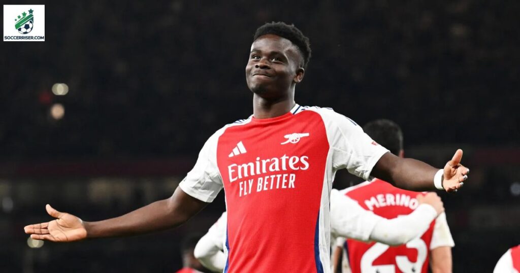 Bukayo Saka, Arsenal Starboy, England Winger