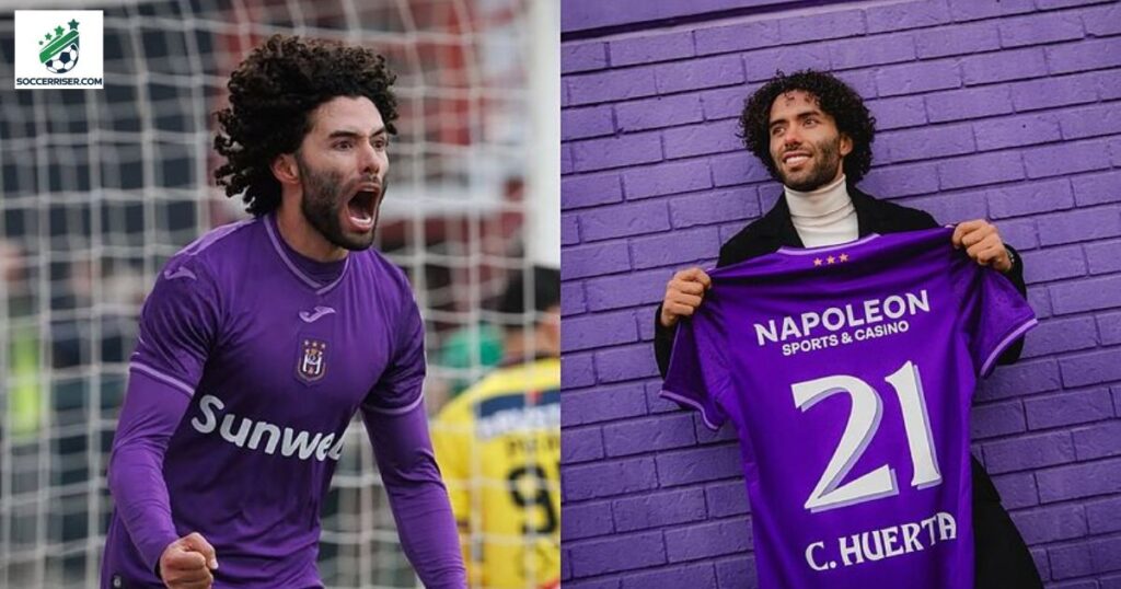 César Huerta is currently playing for Anderlecht