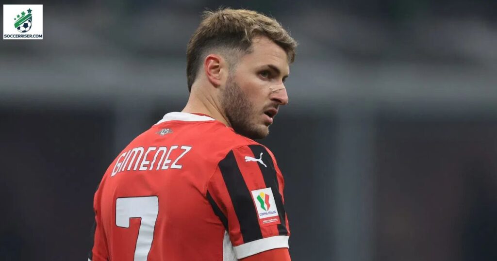 Santiago Giménez, Mexican Striker and AC Milan #7