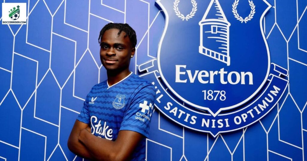 Tyrique George Weekly Salary $9,547 (£7,500) at Everton